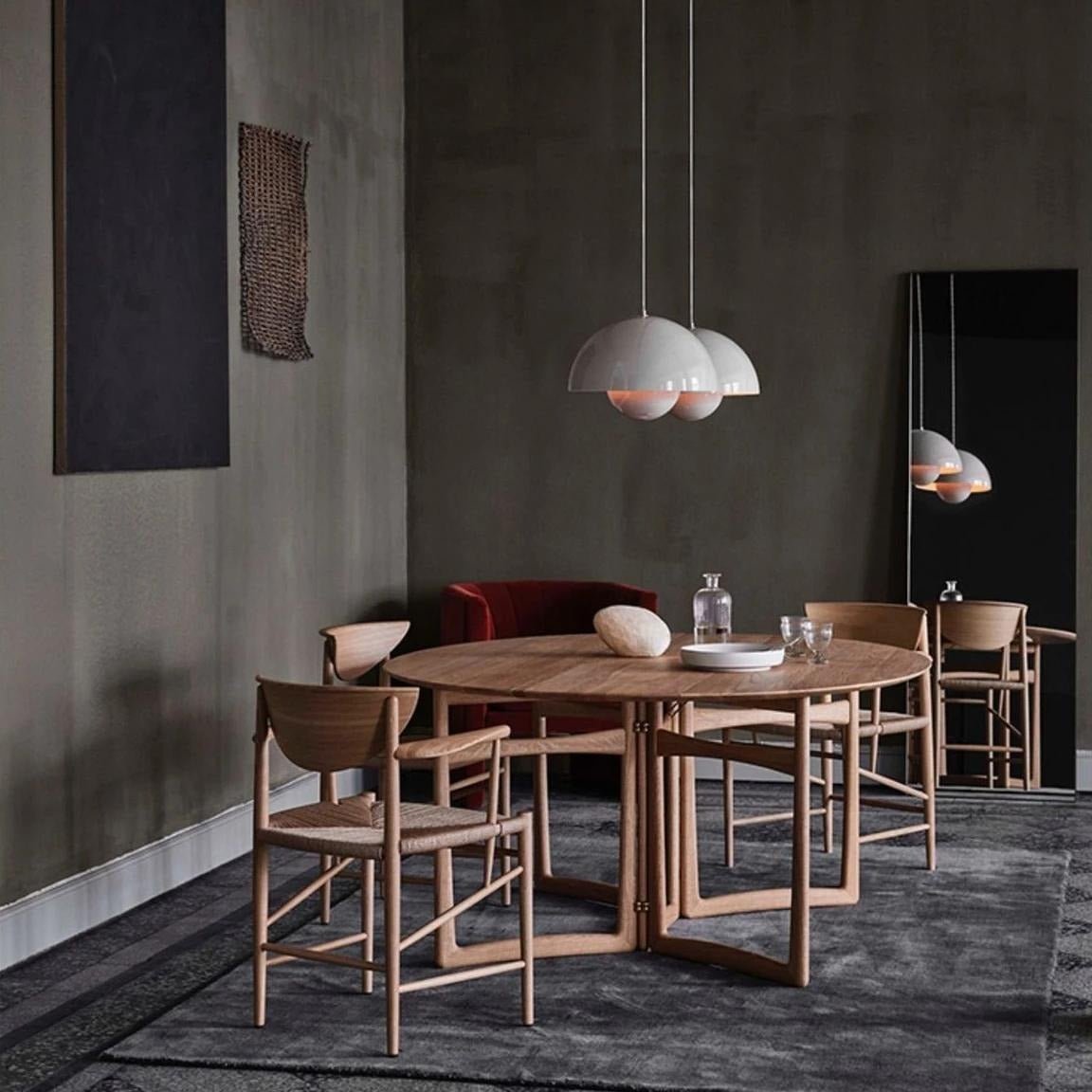 Suspension champignon LED style nordique - Circuzen