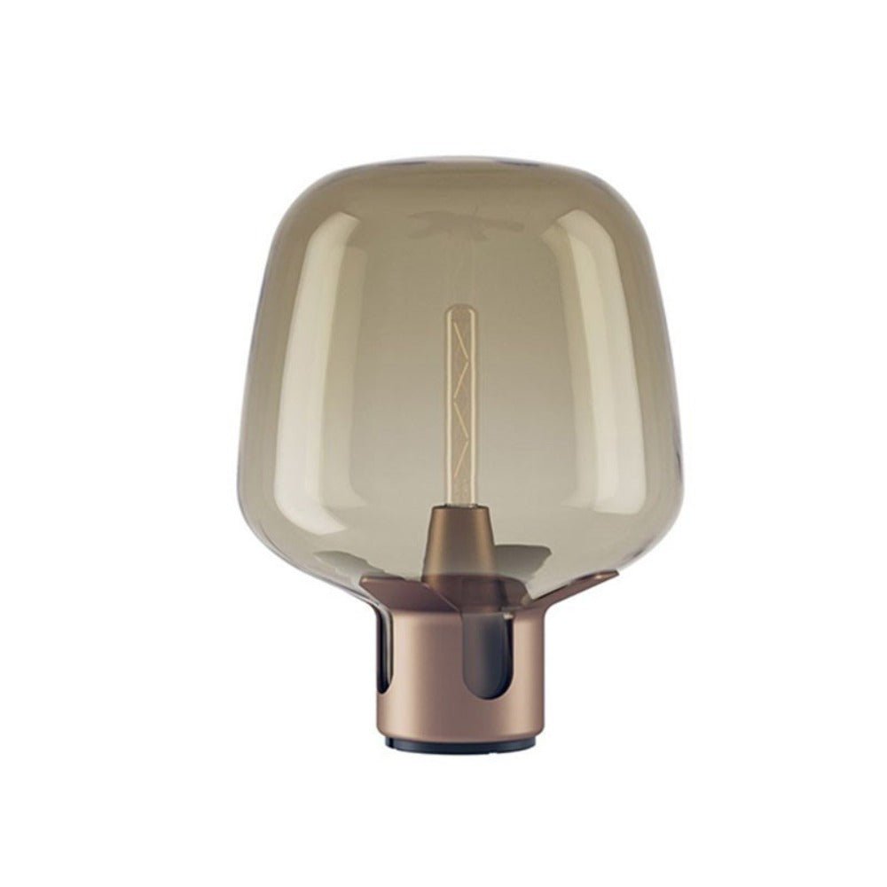 Lampe champignon aux inspirations italiennes en verre soufflé - Circuzen