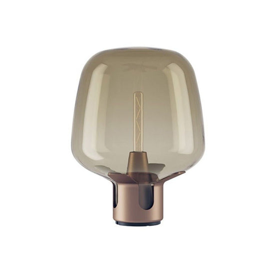Lampe champignon aux inspirations italiennes en verre soufflé - Circuzen